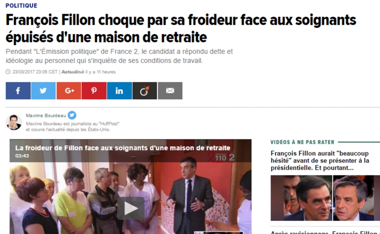 François Fillon, le mépris glacé de la bourgeoisie.