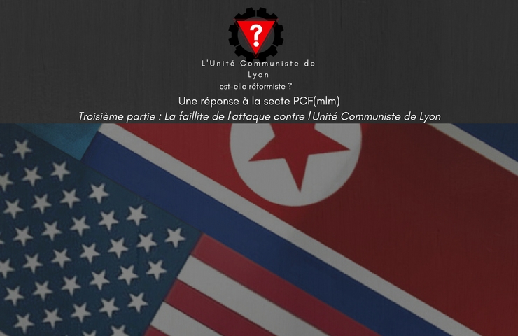 L&rsquo;Unité Communiste de Lyon est-elle réformiste ? – Quatrième partie : La faillite de l&rsquo;attaque contre l&rsquo;UCL.