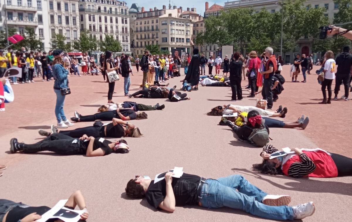 #SOSCOLOMBIA, Rassemblement de solidarité