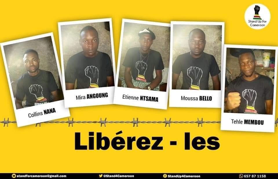Cameroun : libérons les jeunes prisonniers politiques !